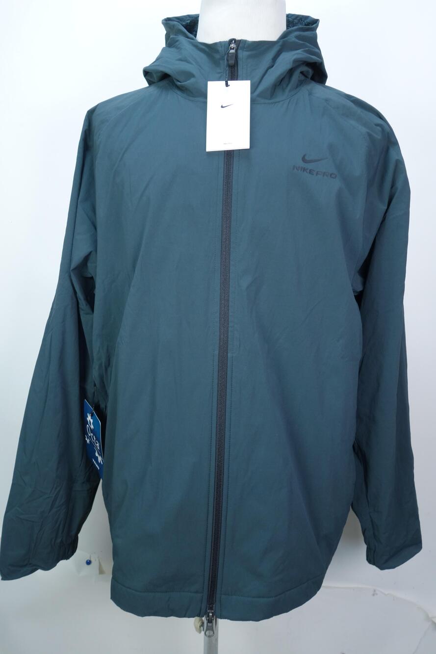 Nike Pro Octa Therma-FIT ADV Jacket Mens XL Green Hooded Insulated HV3797-390
